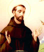 Схема вышивки «Retrato de San Francisco de Asis»