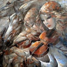 Схема вышивки «Образ»