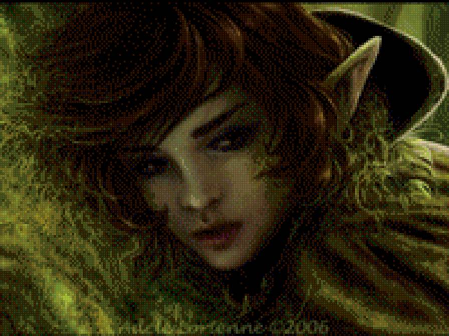 Лесной эльф - эльфы, фэнтези - предпросмотр