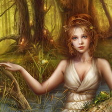 Схема вышивки «Наяда»