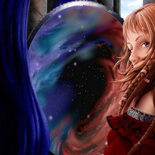 Схема вышивки «Свет мой зеркальце»