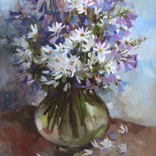 Схема вышивки «нежный букет»