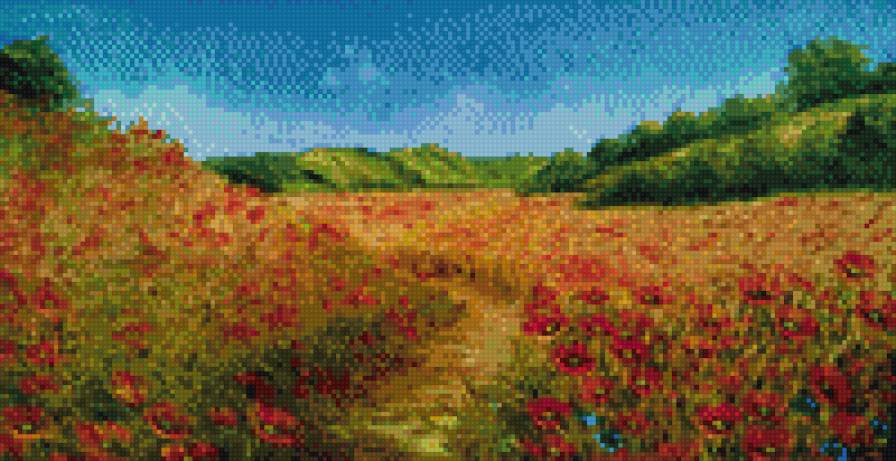 поле маков - предпросмотр