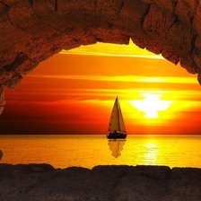 Схема вышивки «спокойствие»