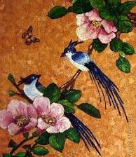 Схема вышивки «Birds»