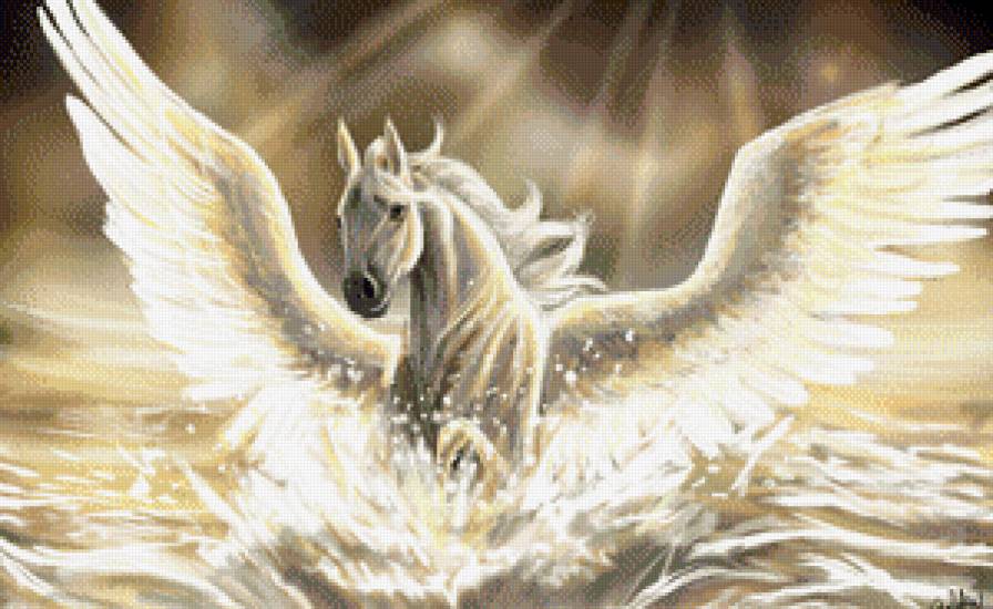 Пегас - пегас, миф, крылья, конь - предпросмотр