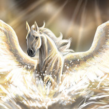 Схема вышивки «Пегас»