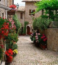 Схема вышивки «улочка»