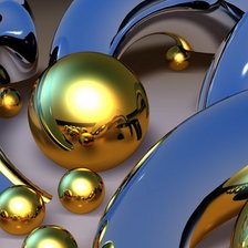 Схема вышивки «шары»