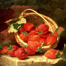 Схема вышивки «Клубника»