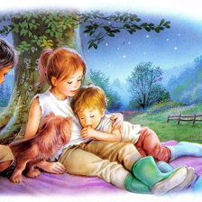 Схема вышивки «вместе»