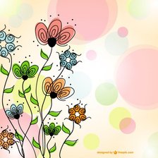 Схема вышивки «цветы»