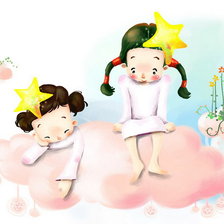 Схема вышивки «дети»