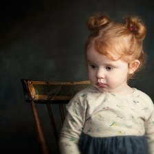 Схема вышивки «Рыжая красавица»