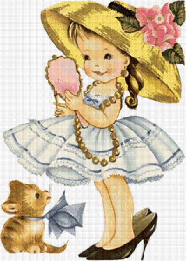 маленькая модница - дети - предпросмотр