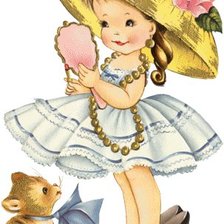 маленькая модница