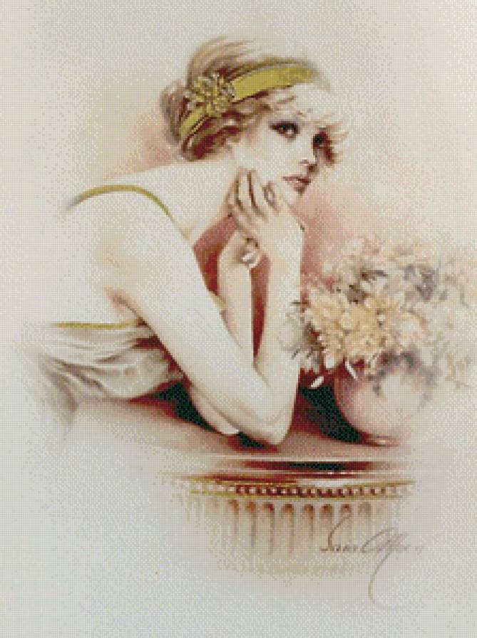 романтичная - романтика, портрет, девушка - предпросмотр