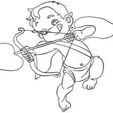 Схема вышивки «Амурчик»