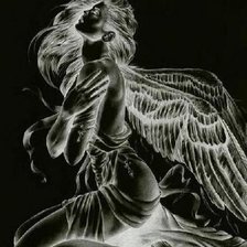 Схема вышивки «черно белое»