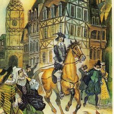 Схема вышивки «Д'Артаньян»