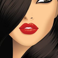 Схема вышивки «labios de Rubi»