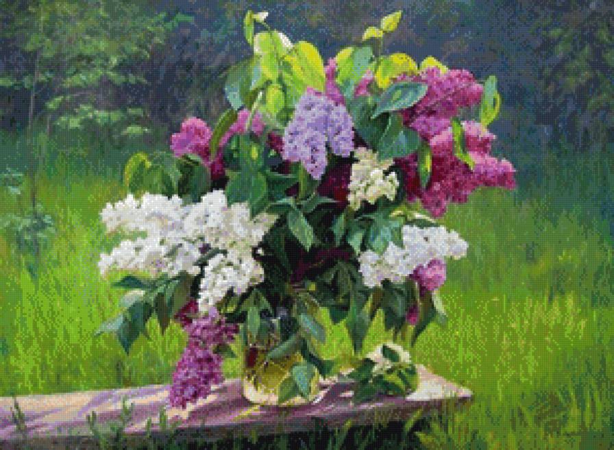 букет сирени - предпросмотр