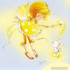 Схема вышивки «милашки»