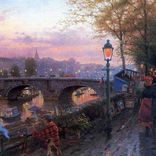 Схема вышивки «Париж»