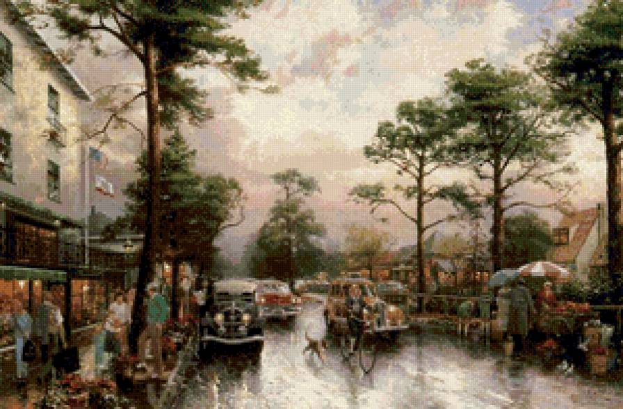 Городская улица - городская улица - предпросмотр