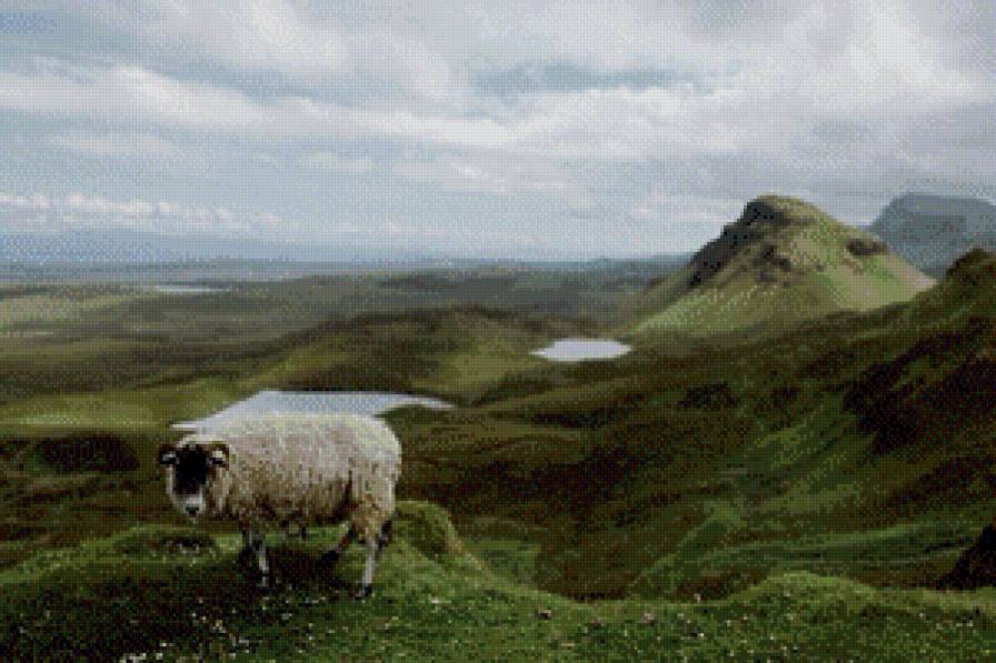 Горный пейзаж - горы, пейзаж - предпросмотр