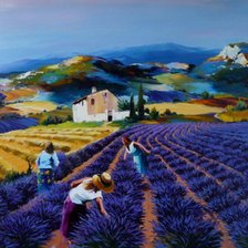 Схема вышивки «прованс»