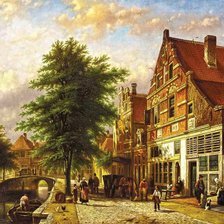 Схема вышивки «Амстердам»