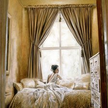 Дама в белом