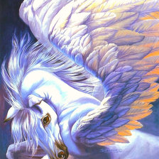 Схема вышивки «Пегас»