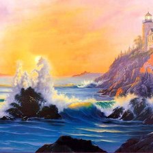 Схема вышивки «маяк»