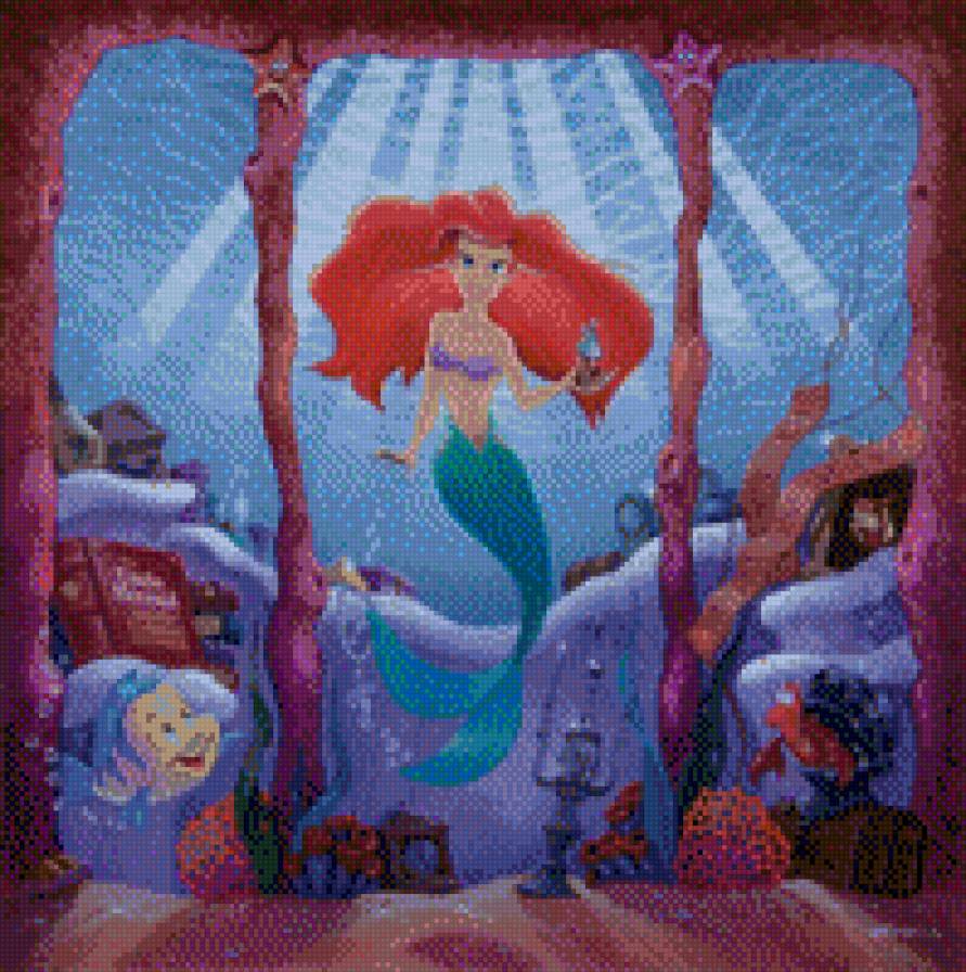 Принцесса Ариэль - предпросмотр