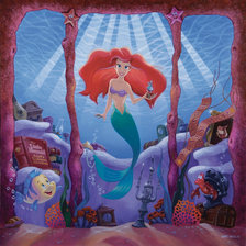 Схема вышивки «Принцесса Ариэль»