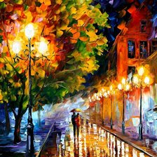 двое под дождём