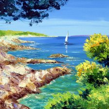 Схема вышивки «солнечный берег»