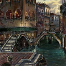 Схема вышивки «венеция»