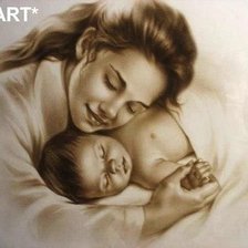 Схема вышивки «Мой малыш 2»