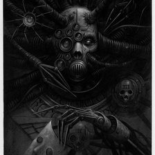 Схема вышивки «Mechanicus»