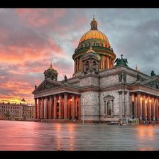 Схема вышивки «Исаакиевский собор»