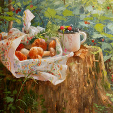 Схема вышивки «Лесной натюрморт»