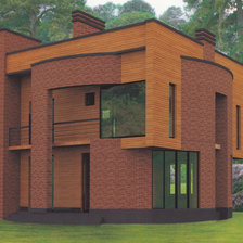 Схема вышивки «серия "дома"»