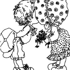 Схема вышивки «любовь»