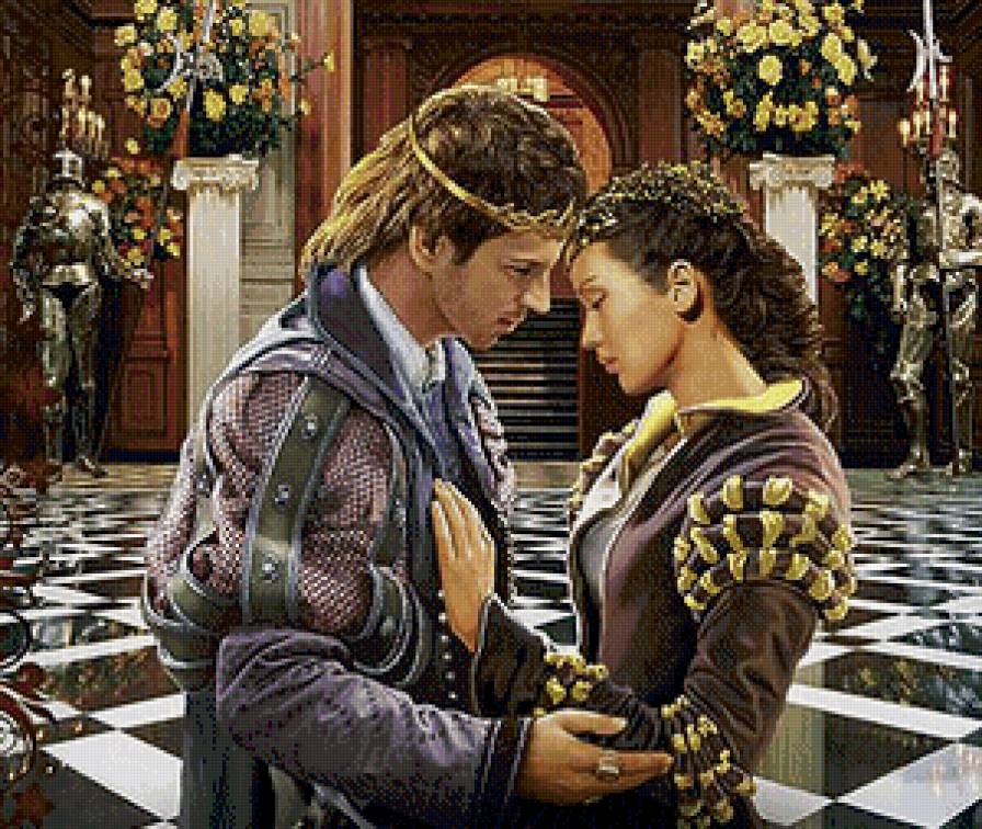 Ловлю твой взгляд...и знаю,что погиб... - пара, девушка, любовь, парень, англия, король, королева - предпросмотр