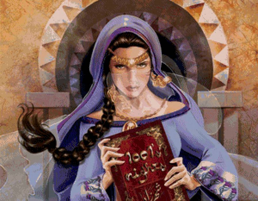 Девушка - девушка, фентези, люди - предпросмотр