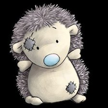 Схема вышивки «ёжик»