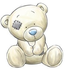 Схема вышивки «мишка»